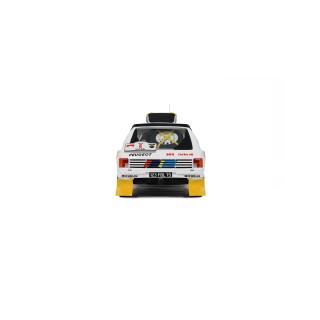 PEUGEOT 205 T16 #6 T. SALONEN RALLY SAFARI 1985 OttO mobile 1:18 Resinemodell (Türen, Motorhaube... nicht zu öffnen!)